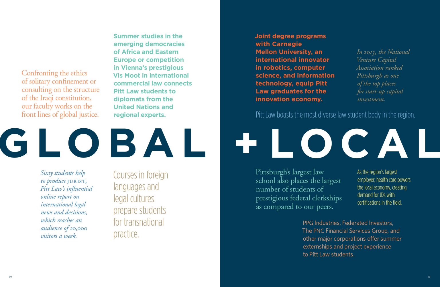 Pitt Law Admissions Landesberg Design