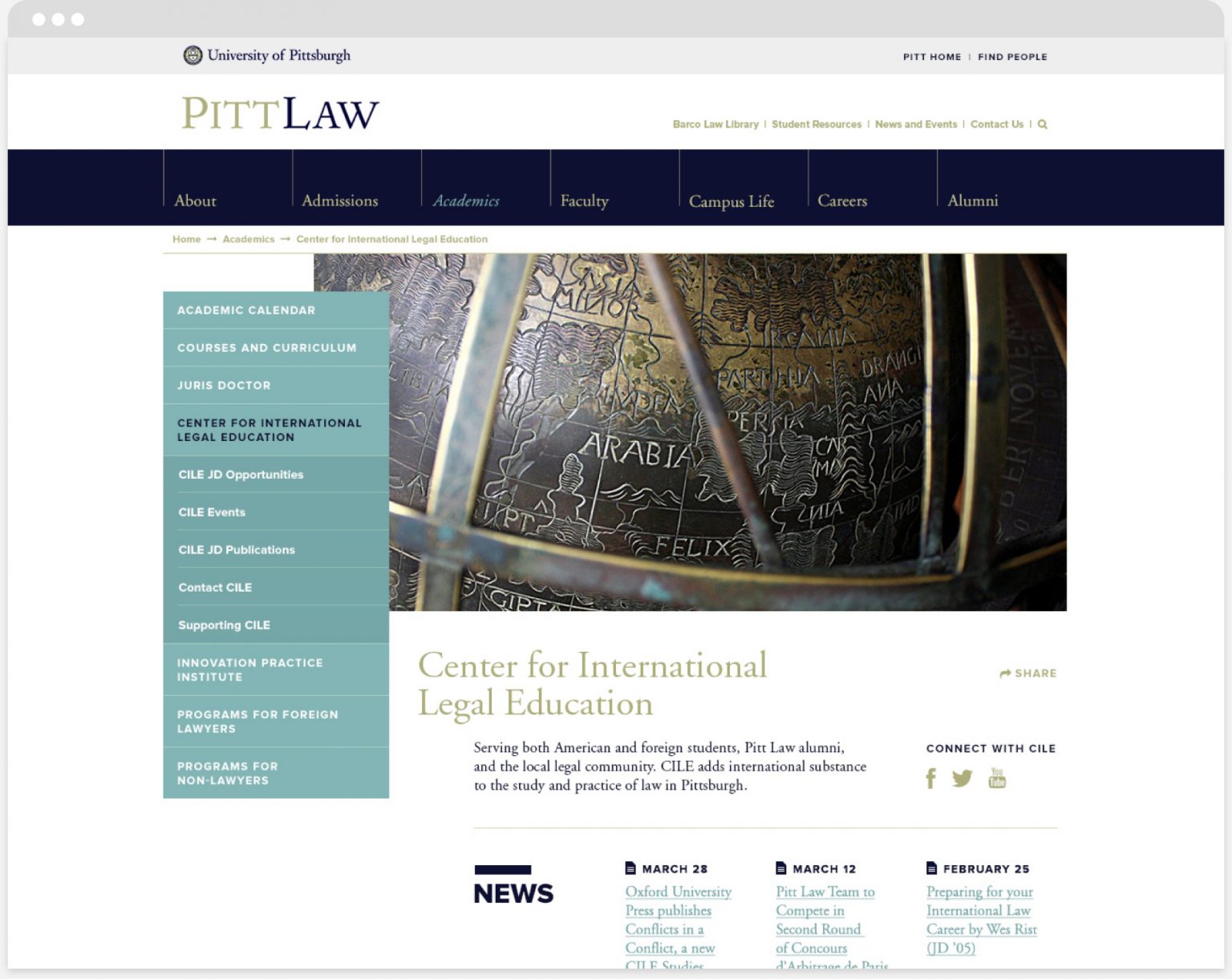 Pitt Law Admissions Landesberg Design